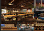 do 3d rendering for restaurant, pizza, cafe and wine bar